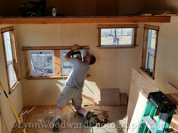 all window trim is done except shower 20160417_165250